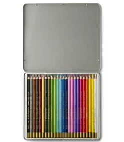 24 Crayons De Couleur Classiques