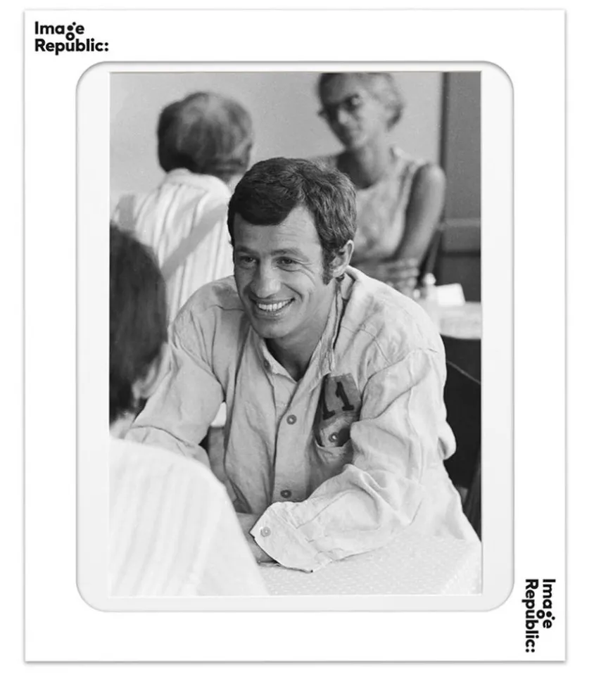 Affiche Belmondo Le Cerveau 40 X 50 Cm