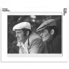 Affiche La Galerie "Casquette Delon Belmondo Gam" 40 X 50 Cm