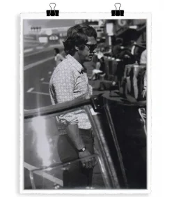 Affiche La Galerie Steeve Mcqueen Profil 56 X 76 Cm