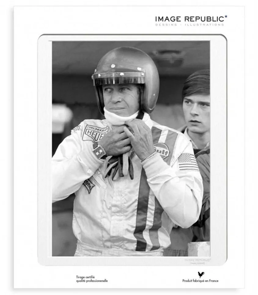 Affiche La Galerie "Steve Mcqueen 2" 56 X 76 Cm