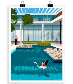 Affiche Paolo Mariotti "Rio" 56 X 76 Cm