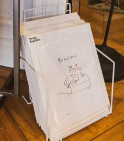 Affiche Soledad "Bonjour" 30 X 40 Cm