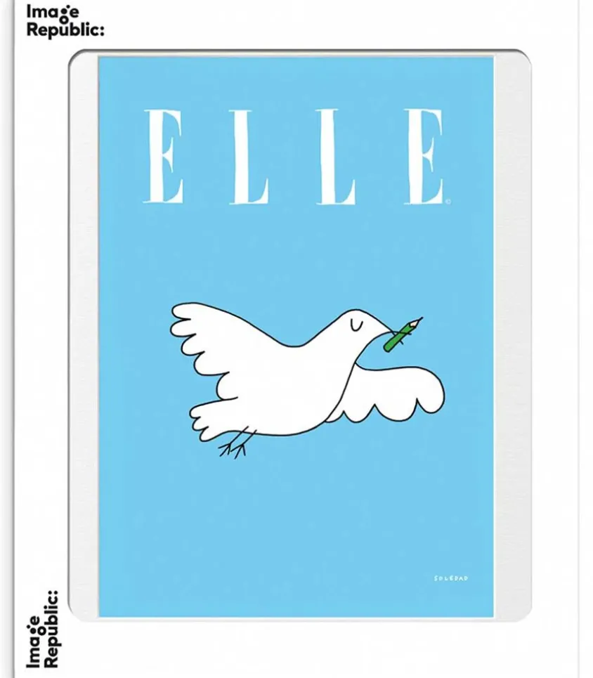 Affiche Soledad "Elle Colombe" 30 X 40 Cm