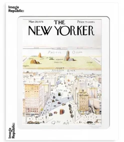 Affiche The New Yorker 07 Steinberg 40 X 50 Cm
