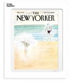 Affiche The New Yorker Sempe First Bath 38 X 56 Cm
