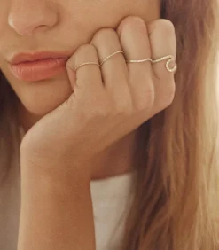 Bague Alliance Vague Or Jaune Et Diamants