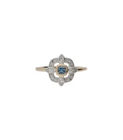 Bague Bettina London Blue Topaz