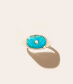 Bague Chevaliere Orso Turquoise
