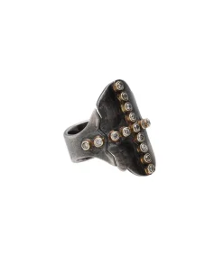Bague Cross Ring Diamonds