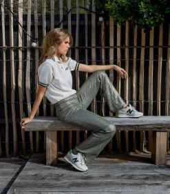 Baskets 574 Blanc Et Vert