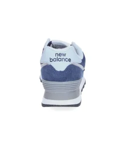 Baskets 574 Bleu Marine Et Blanc