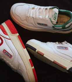 Baskets Clc Blanc, Rose Et Bleu