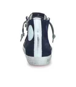 Baskets Francy Classic Cuir Suede Marine