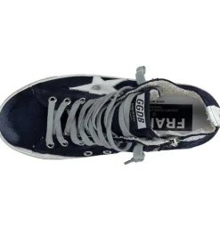 Baskets Francy Classic Cuir Suede Marine