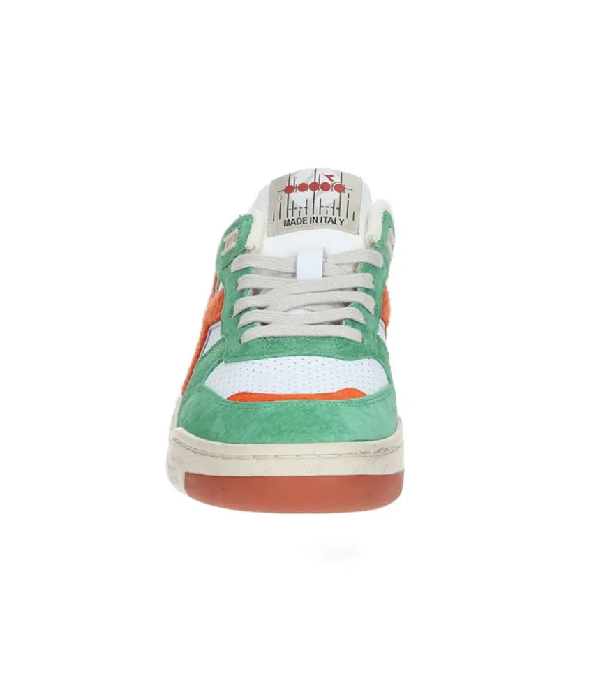 Baskets Homme B.560 Used Rr Italia Marron Rouille