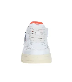 Baskets Homme Clc Blanc Orange Et Bleu