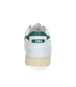 Baskets Homme Mi Low Used Bianco/Verde Verdeggiante