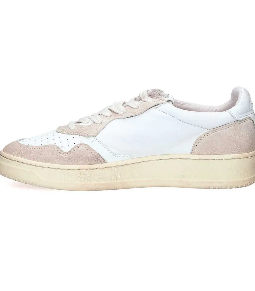Baskets Low Leather & Suede White Game Set Match