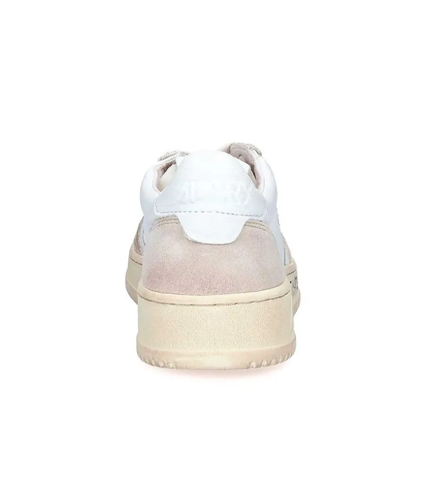 Baskets Low Leather & Suede White Game Set Match