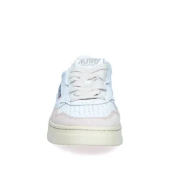 Baskets Low Leather White/Orange