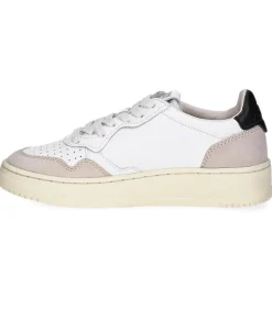 Baskets Medalist Low Daim Et Cuir White/Black