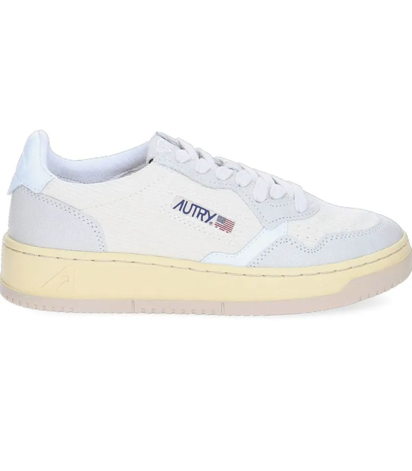 Baskets Medalist Low Velours Cotele Ivoire