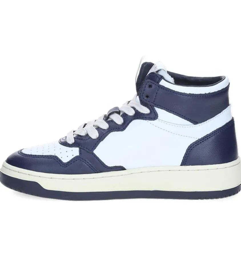Baskets Medalist Mid White/Blue
