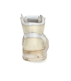 Baskets Medalist Super Vintage Mid Leather White/Ivory