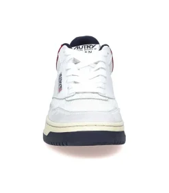 Baskets Open Mid Cut White/Usa