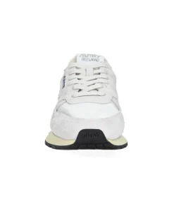 Baskets Reelwind Nylon Et Daim Blanc