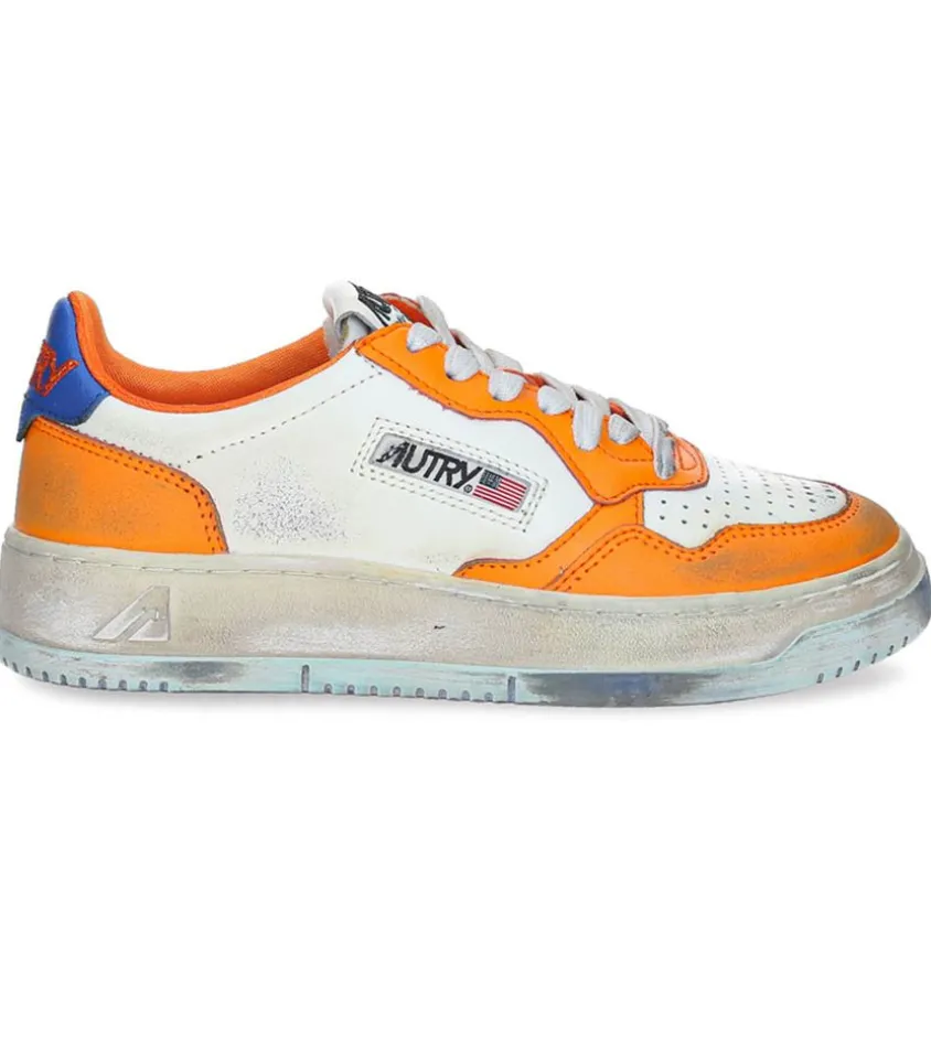 Baskets Super Vintage Capsule White/Orange/Blue