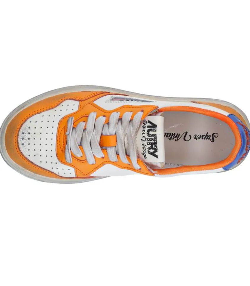 Baskets Super Vintage Capsule White/Orange/Blue