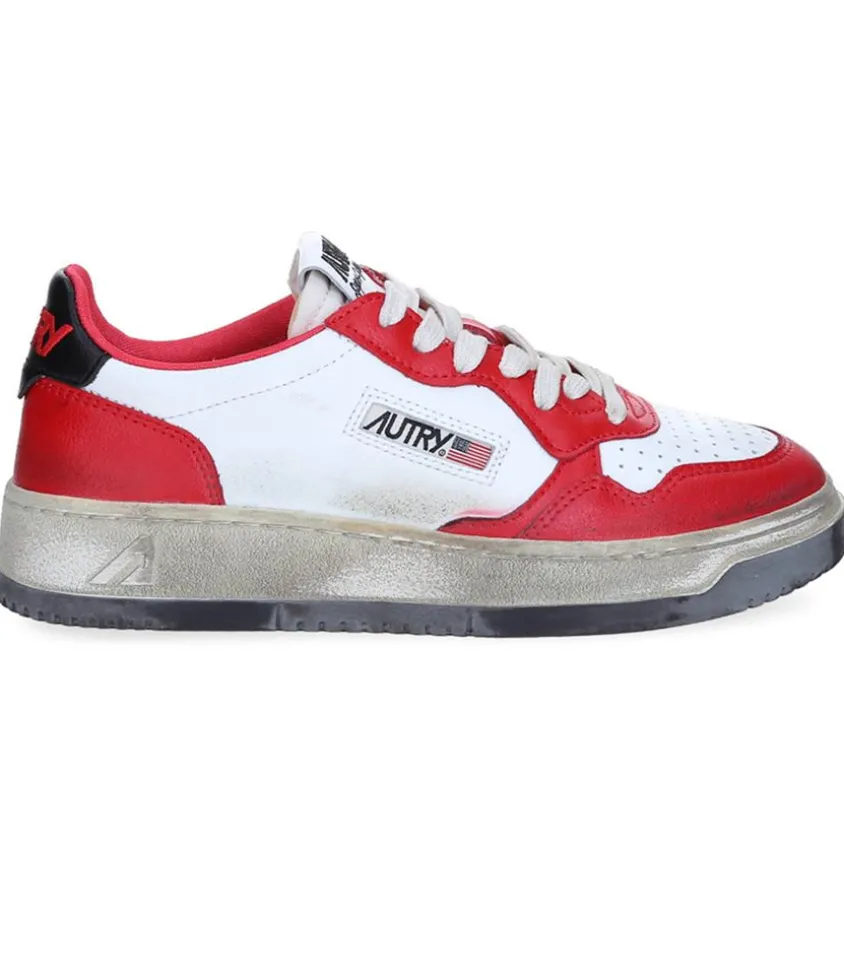 Baskets Super Vintage Capsule White/Black/Rouge