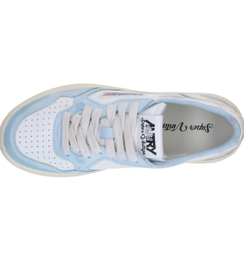 Baskets Super Vintage White/Ivory/Blue