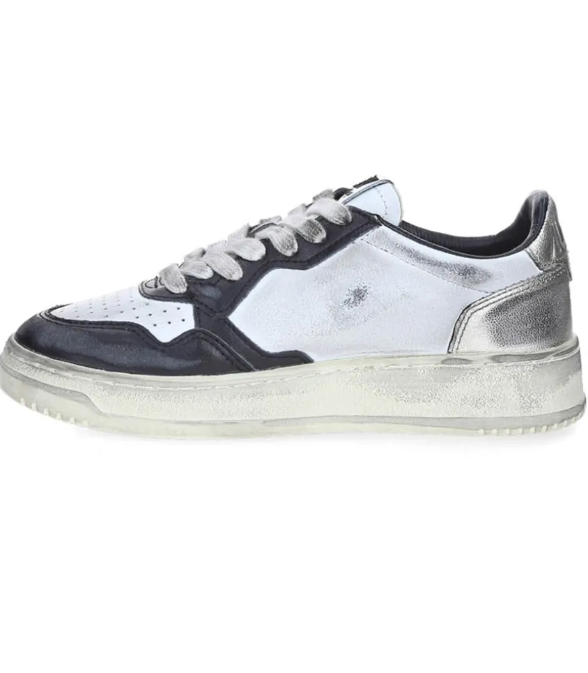 Baskets Super Vintage White/Black/Platinium