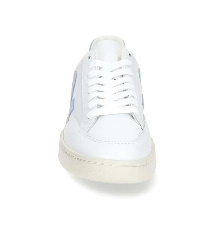 Baskets V-12 Leather Extra-White/Steel