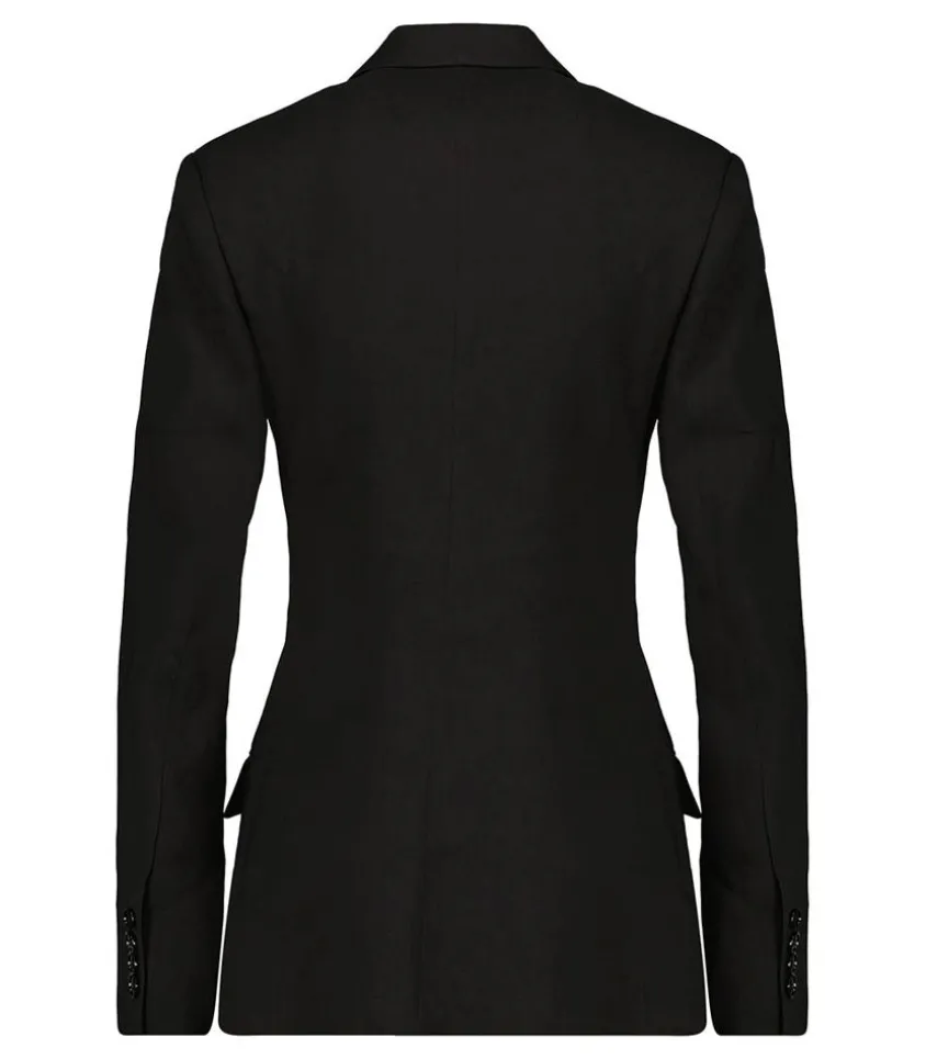 Blazer Sheril A Double Boutonnage Noir