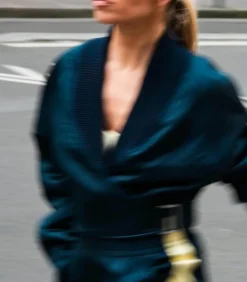 Blouson Ashley Navy Satin