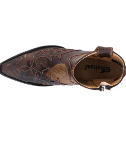 Boots Santiag Stitched 7 Ocre