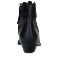 Boots Young Leather Upper Black