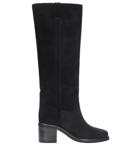 Bottes Veau Velours Seenia Black