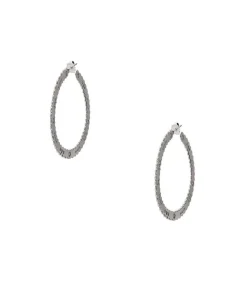 Boucles D'Oreilles Bolduc Argente