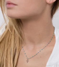 Boucles D'Oreilles Puces Lune Or Rose Et Diamant