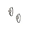 Boucles D'Oreilles Sunny Bubbles En Or Blanc