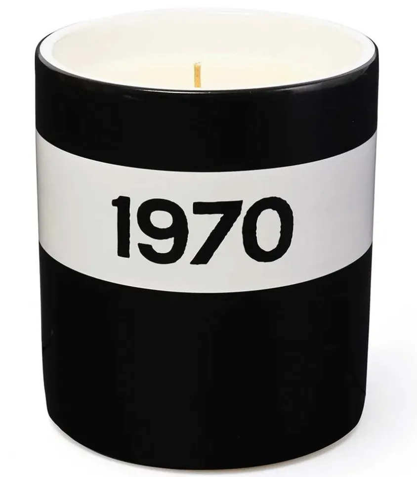 Bougie 1970 Ceramique Noire