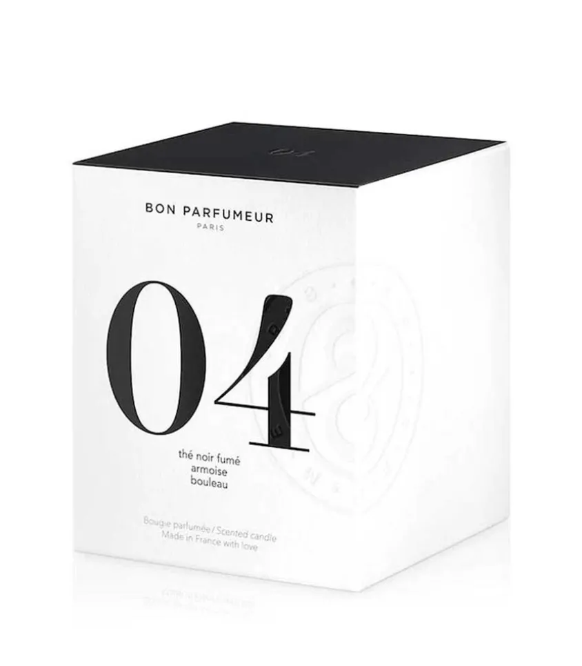 Bougie Parfumee 04 The Noir Fume, Armoise Et Bouleau 180G