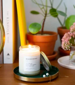 Bougie Vegetale Parfumee Minimalist Woodsmoke