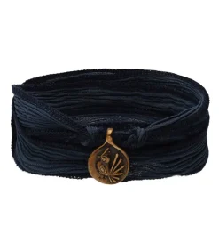 Bracelet A Nouer Le Petit Fred Soie Et Bronze