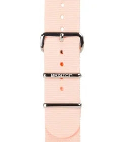 Bracelet De Montre Type Nato Rose Poudre 230Mm - Clubmaster Chic